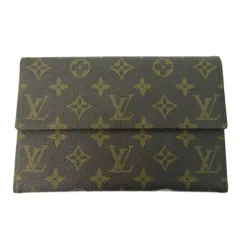 ルイヴィトン LOUIS VUITTON M60135 モノグラム ポシェット パスポール 三つ折り 長財布