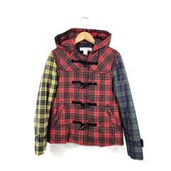 コムデギャルソンシャツ ショートフーデッドダッフルコート w18901 