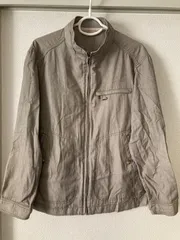 美品　クロコダイル　ジャケット　ブラウン　F