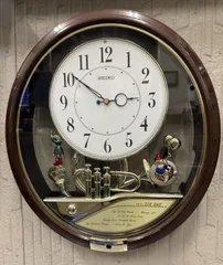 SEIKO AM616B Hi-Fi zigzag 壁掛時計