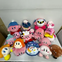 ▲【2個口発送】星のカービィ カービィ ワドルディ ぬいぐるみ 大量まとめ 中古品 smtketc092440