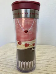 ☆STARBUCKS 　バレンタイン限定　ハートカップケーキタンブラー☆2010年バレンタイン限定