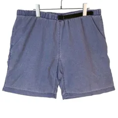 00sUSA製グラミチGramicciベルト付きナイロンショーツハーフパンツショートパンツアウトドアスポーツクライミング裏地メッシュ紺ネイビーフェードテックウェアロゴタグワンポイントvintageヴィンテージ50918