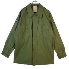 希少✨オランダ軍 KL ミリタリーフィールドジャケット 国旗
