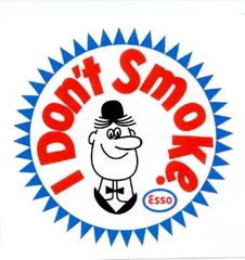 I DON'T SMOKE ステッカー