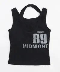 新品未開封 WEGO dispark レイヤードロゴタンク ブラック Fサイズ DI25SM04-L0014 管理番号：55-2