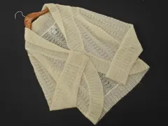 KUMIKYOKU 組曲 モヘア混 カーディガン size2/オフホワイト ◇■ レディース