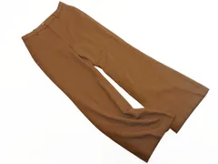 BEAUTY & YOUTH ビューティ&ユース ユナイテッドアローズ ウール混 パンツ sizeL/茶 ■■ レディース