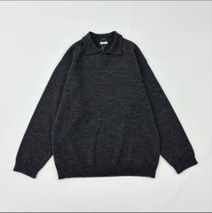 BATONER × アダムエロぺ 別注 ハイカウントリネンスキッパーポロシャツ