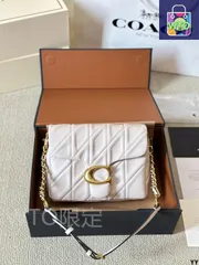 CoachのSquare Tabby/ハンドバッグ、バックパック、小銭入れ、手首バッグ、ショルダーバッグ、