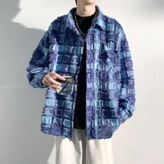 送料無料 かっこいい チェックシャツ 長袖 シャツ アウター トップス 開襟シャツ 羽織り おしゃれ 大きいサイズ アウトドア 春服 秋服 お洒