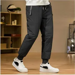 2TYPE 大きいサイズ ダウンパンツ メンズ あったか 秋冬 軽量 保温 登山パンツ ルームウェア アウトドア きれいめ ゴルフ カジュアル 防風 