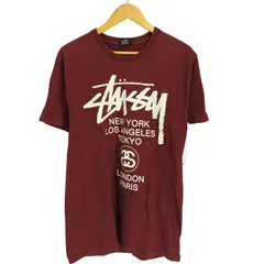 ステューシー Stussy WORLD TOUR TEE メンズ import：M 