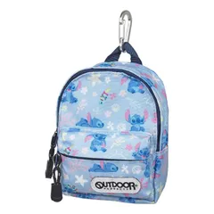 【スティッチ S1429345】 リュック型 ポーチ OUTDOOR アウトドアプロダクツ カラビナ付き キャラクター レディース キッズ 女の子 ペンケース スマホポーチ おしゃれ かわいい 小物入れ スヌーピー サンリオ