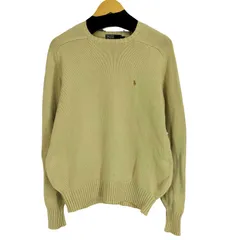ポロバイラルフローレン Polo by RALPH LAUREN 90S ポニー刺繍 長袖ニット メンズ import：M 