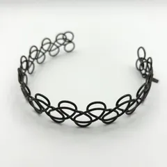 Acne Studios Fabi small アクネ ストゥディオズ チョーカー ブラック 黒