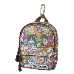 【トイストーリー S1429353】 リュック型 ポーチ OUTDOOR アウトドアプロダクツ カラビナ付き キャラクター レディース キッズ 女の子 ペンケース スマホポーチ おしゃれ かわいい 小物入れ スヌーピー サンリオ