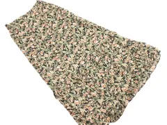 ZARA ザラ 花柄 フリル ロング スカート sizeXS/黒 ■◆ レディース