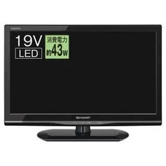 2025年最新】シャープ 19V型 液晶 テレビ AQUOS LC-19K90-B