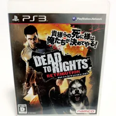 PS3 DEAD TO RIGHTS RETRIBUTION【ガンアクション名作・ディスク美品】 10571-0478