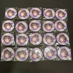 にじさんじ ART OF NIJISANJI月ノ美兎ランダムマット箔押し缶バッジ　20点まとめ売り