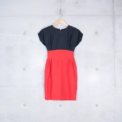 DRESS ワンピース ミニーちゃん風 黒赤 (used)