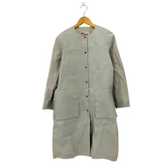 トラディショナルウェザーウェア Traditional Weatherwear ARKLEY LONG F コットン ノーカラーコート レディース  34
