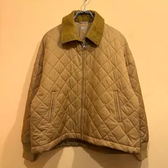 UNIQLO C パフテックブルゾン 中綿ジャケット キルティングベージュ ブラウン サイズS 【送料込み】