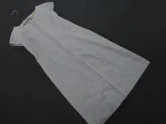 PAUL STUART ポールスチュアート リネン混 ワンピース size4/グレー ■◆ レディース
