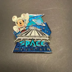 ディズニーリゾート　スペースマウンテン　ピンバッジ