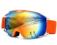 スキーゴーグル スノーゴーグル スノーボードゴーグル 広視野 メガネ対応 [BOFAC] UV紫外線カット 曇り止め 大人 男女兼用 登山/スケート/スノーモービル/スキー