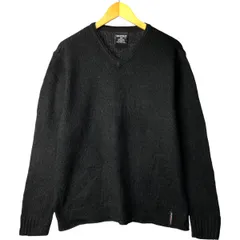 古着 ラルフローレン Ralph Lauren POLO JEANS COMPANY Vネック ウールニットセーター 日本製 メンズL相当/eaa602134