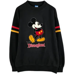 古着 80年代 ディズニー Disney MICKEY MOUSE ミッキーマウス キャラクタースウェットシャツ トレーナー USA製 メンズL相当/eaa602154
