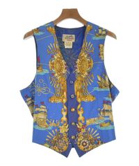 HERMES エルメス 深海魚 キルティング ベスト 50 - メルカリ
