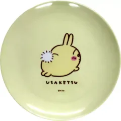 【中古】皿・茶碗 [単品] うさぎ メラミンプレート 「ちいかわ なんか小さくてかわいいやつ ハッピーバッグ2023(卯年)」 同梱品のサムネイル