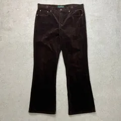 LAUREN JEANS CO RALPH LAUREN ラルフローレン フレア コーデュロイパンツ レディース メンズ W36相当 