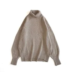 ジャーナルスタンダードレリューム ウールカシミヤ タートルネック ニット F ブラウン ゆるシルエット
