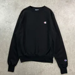Champion チャンピオン REVERSE WEAVE リバースウィーブ ワンポイントロゴ刺繍 スウェットシャツ メンズS 