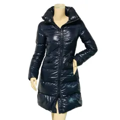美品★MONCLER・モンクレール・JASMINUM レディース ブランドアイコンワッペン付き シャイニーナイロン ダブルジップ ダウンコート(00)レディースダウンジャケット カジュアル コート 冬物 アウター ブランド