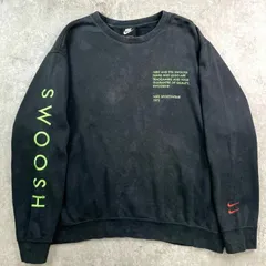 NIKE ナイキ SWOOSH 袖ロゴ刺繍 スウェットシャツ メンズ2XL相当 