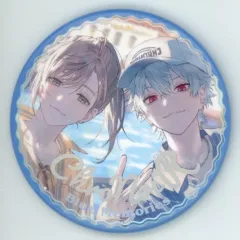 【中古】バッジ・ピンズ 叶＆葛葉(ツーショット) 「バーチャルYouTuber にじさんじ ChroNoiR Blue Memories ランダムオーロラ缶バッジ」