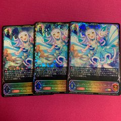 그림자 버스 SL 이브 산타 클로스 3 장 EX 콜라보 팩 아이돌 마스터 신데렐라 걸스 ECP02 사인 Shadowverse EVOLVE 에볼브 섀도바