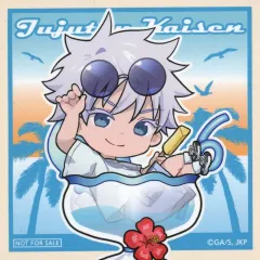 【中古】シール・ステッカー 五条悟A ステッカー 「まるくじ 呪術廻戦 懐玉・玉折 【ちゃぽんっ!】」 5個購入特典