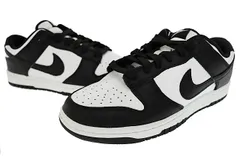 ナイキ NIKE DUNK LOW RETRO PANDA ダンク ロー レトロ パンダ DD1391-100 25.5 黒 白 ブラック ホワイト ブランド古着ベクトル 中古▲■251026