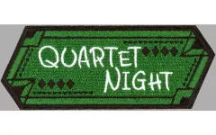 【中古】バッジ・ビンズ 寿嶺二(QUARTET NIGHTロゴ) 「劇場版 うたの☆プリンスさまっ♪ TABOO NIGHT XXXX トレーディングワッペン」 劇場グッズ