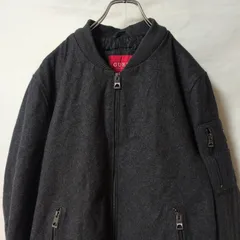 【GUESS/ゲス】MA-1 ウール ジャケット ボンバー ジャケット ブルゾン f168 huyuのサムネイル