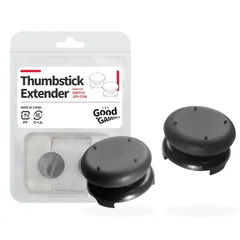 新品・TGG Switch Joy-Con コントローラー 専用 フリーク FREEK 2個 （キャップ：凹型/色：ブラック）Thumbstick Extender for Switch Joy-Con ゲーム スティック エイム 向上 FPS アシスト  0