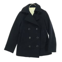 DRESSTERIOR 黒 ドット コート 日本製 ワールド 丸襟 大人ガーリー 