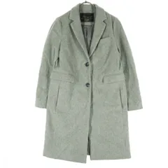 美品 SLOBE IENA スローブイエナ 長袖 チェスターコート 36 グレー レディース 古着