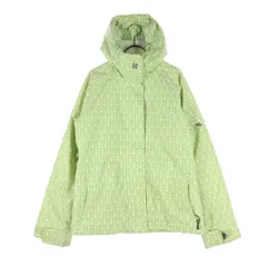 ROXY ロキシー 水玉 スノーボードウエア 中綿ジャケット S グリーン スノージャケット レディース 古着